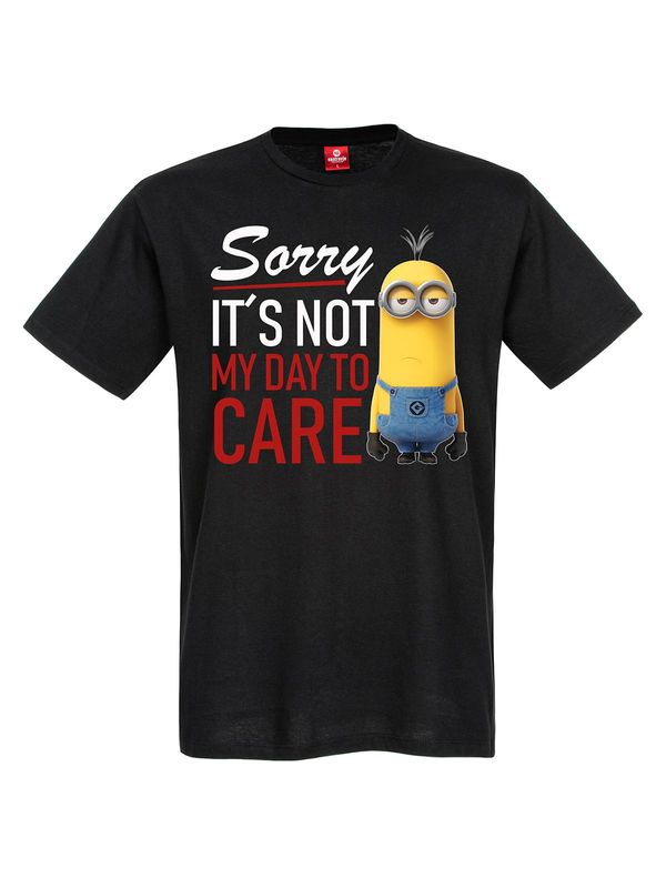 Nastrovje Potsdam Minions I Don&#039;t Care Herren T-Shirt schwarz Vatertagsangebot