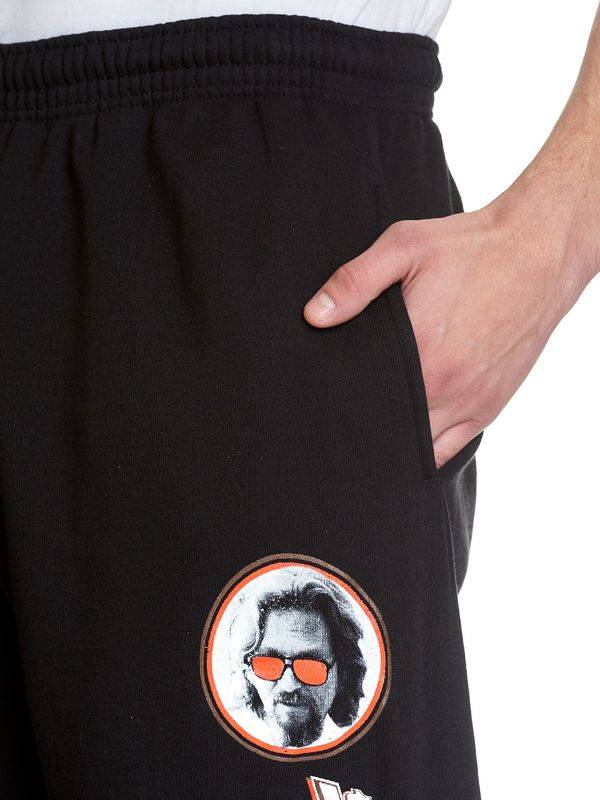 Nastrovje Potsdam The Big Lebowski 70s Vintage Herren Jogginghose schwarz Lagerräumung