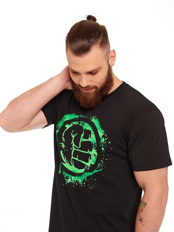 Nastrovje Potsdam The Hulk Punch Herren T-Shirt schwarz NH Top Angebot