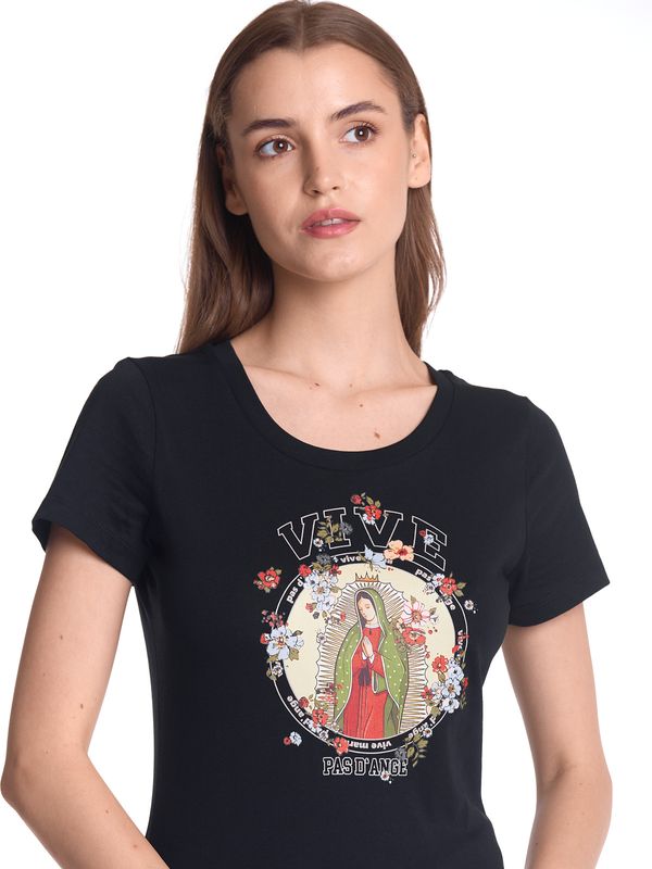 Nastrovje Potsdam Vive Maria College Maria Damen T-Shirt schwarz Riesige Ersparnisse