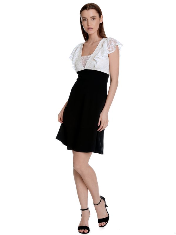 Nastrovje Potsdam Vive Maria Lovely Party Damen A-Linien-Kleid creme allover/schwarz Letzte 3 Tage