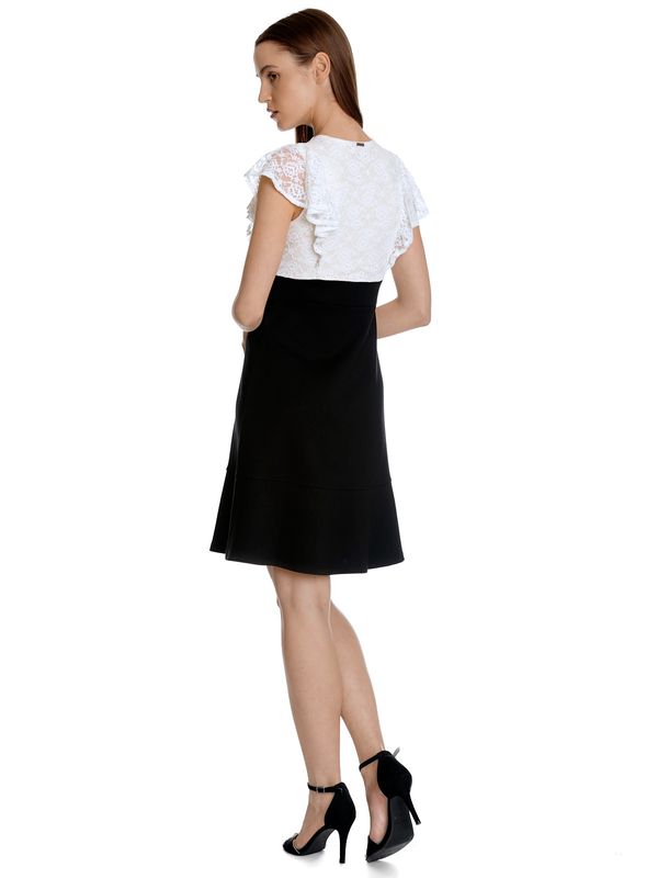 Nastrovje Potsdam Vive Maria Lovely Party Damen A-Linien-Kleid creme allover/schwarz Letzte 3 Tage