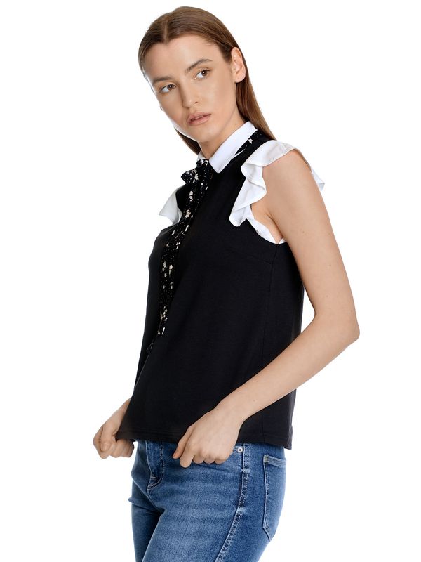 Nastrovje Potsdam Vive Maria Chère Camille Damen Blusenshirt schwarz Bis zu 65% Rabatt
