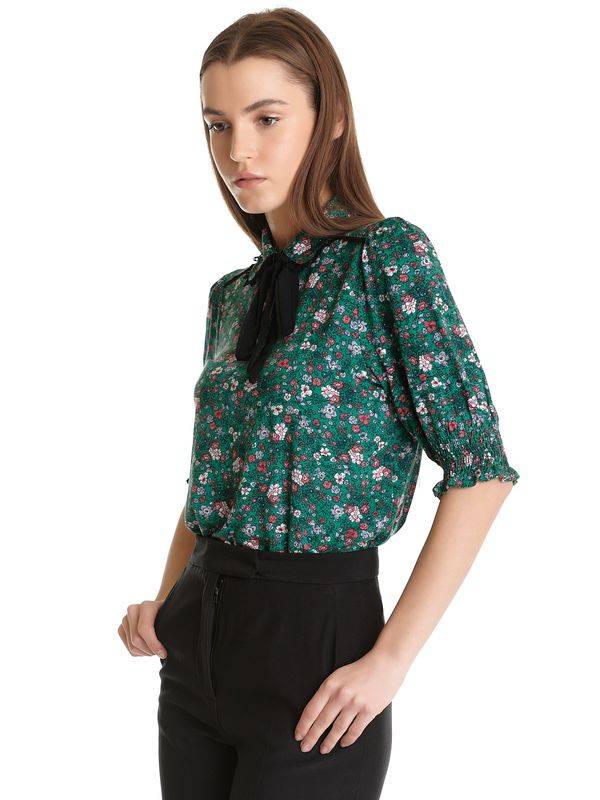 Nastrovje Potsdam Vive Maria Garden Of Eden Damen Shirtbluse grün allover Discount Store für neue Produkte