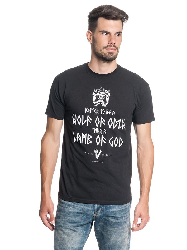 Nastrovje Potsdam Vikings Wolf Of Odin Herren T-Shirt schwarz Begrenzt auf 3 Tage