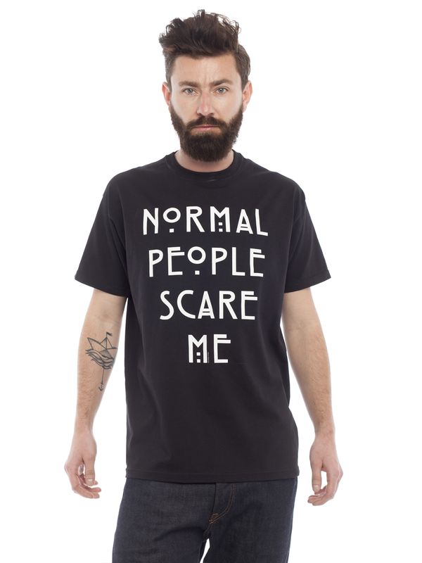 Nastrovje Potsdam American Horror Story Normal People Herren T-Shirt schwarz Im Verkauf