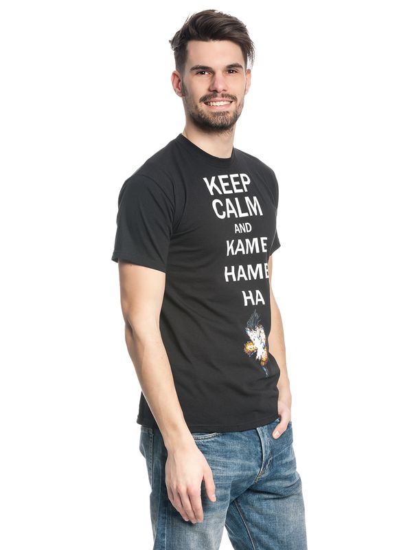 Nastrovje Potsdam Dragon Ball Z Keep Calm And Kamehameha Männer T-Shirt 2025