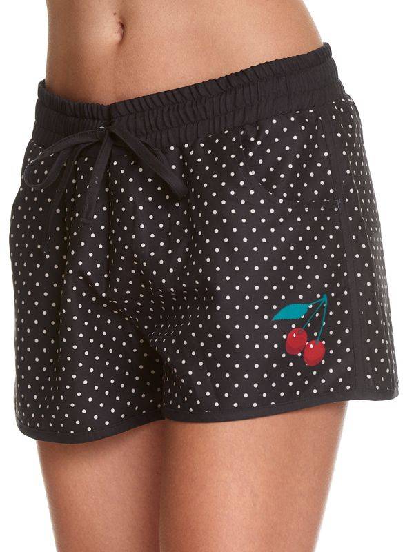 Nastrovje Potsdam Pussy Deluxe Minimal Dots Damen Boardshorts schwarz allover Black Friday
