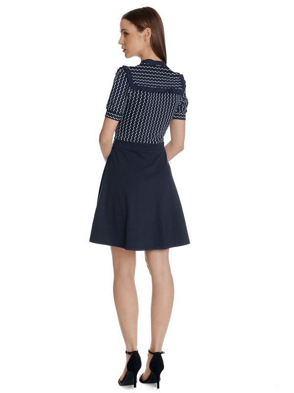 Nastrovje Potsdam Vive Maria Romantic Sailor Damen A-Linien-Kleid blau allover Saisonale Angebote