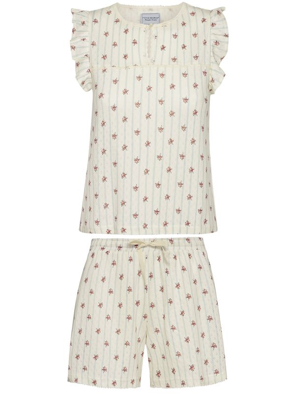 Nastrovje Potsdam Vive Maria Fleur De Nuit Damen Pyjama creme/allover Zeitbegrenzte Promotion
