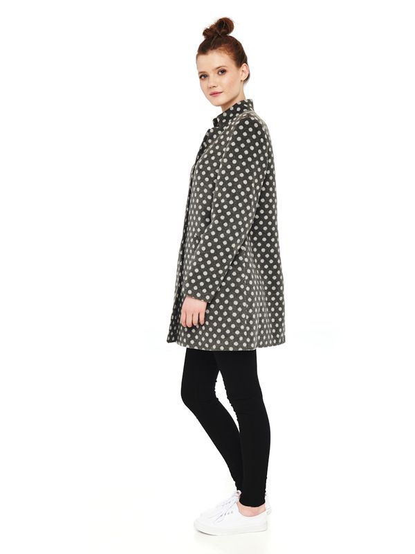 Nastrovje Potsdam Pussy Deluxe Dotties Kurzmantel Grau Bis zu 55% Rabatt