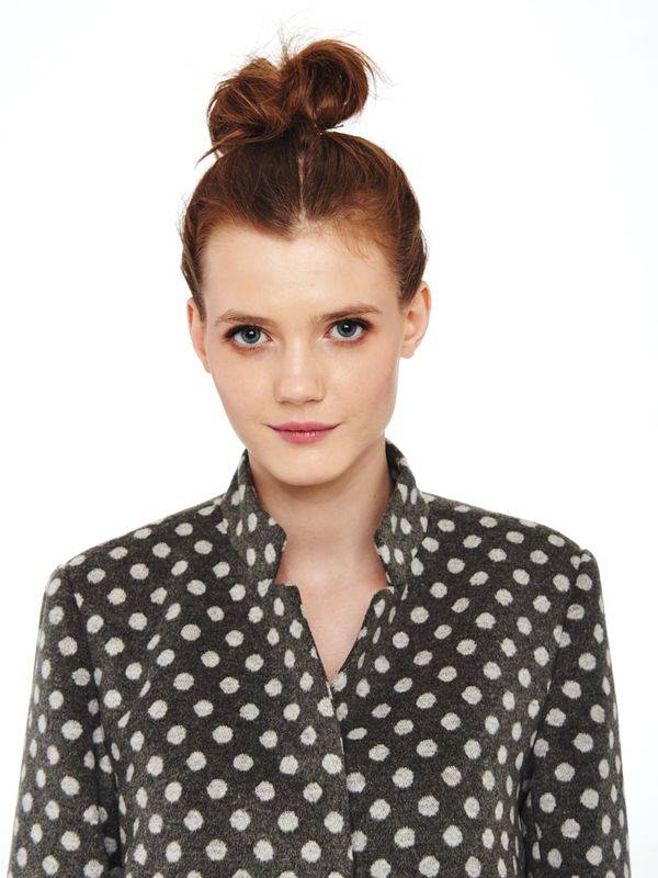 Nastrovje Potsdam Pussy Deluxe Dotties Kurzmantel Grau Bis zu 55% Rabatt
