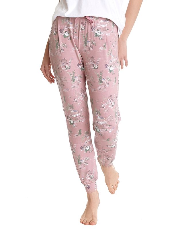 Nastrovje Potsdam Vive Maria Chinese Teahouse Damen Schlafhose lightpink allover Fabrikverkauf