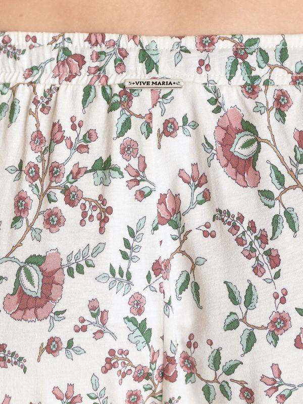 Nastrovje Potsdam Vive Maria Hidden Garden Damen Schlafhose creme/allover Flash Sale
