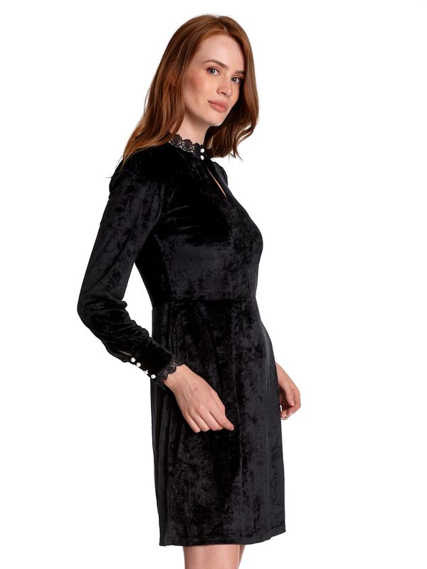 Nastrovje Potsdam Vive Maria Velvet Dream Damen Blusenkleid schwarz Top Angebot