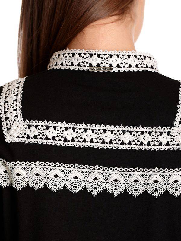 Nastrovje Potsdam Vive Maria Nuit Francaise Damen Langarmbluse schwarz Zeitlich begrenztes Angebot