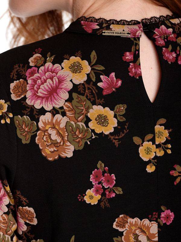 Nastrovje Potsdam Vive Maria Barock Love Damen A-Linien-Kleid schwarz allover Kauf eins, bekomm eins gratis