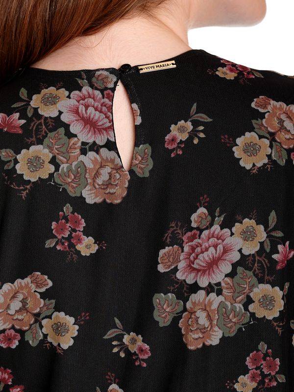 Nastrovje Potsdam Vive Maria Barock Tulle Damen Shirtbluse schwarz allover VIP-Rabatte
