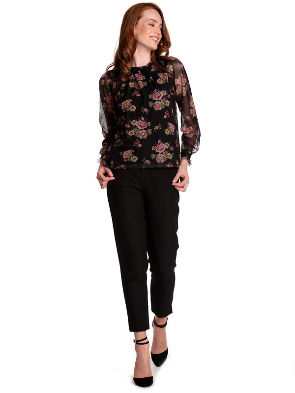 Nastrovje Potsdam Vive Maria Barock Tulle Damen Shirtbluse schwarz allover VIP-Rabatte