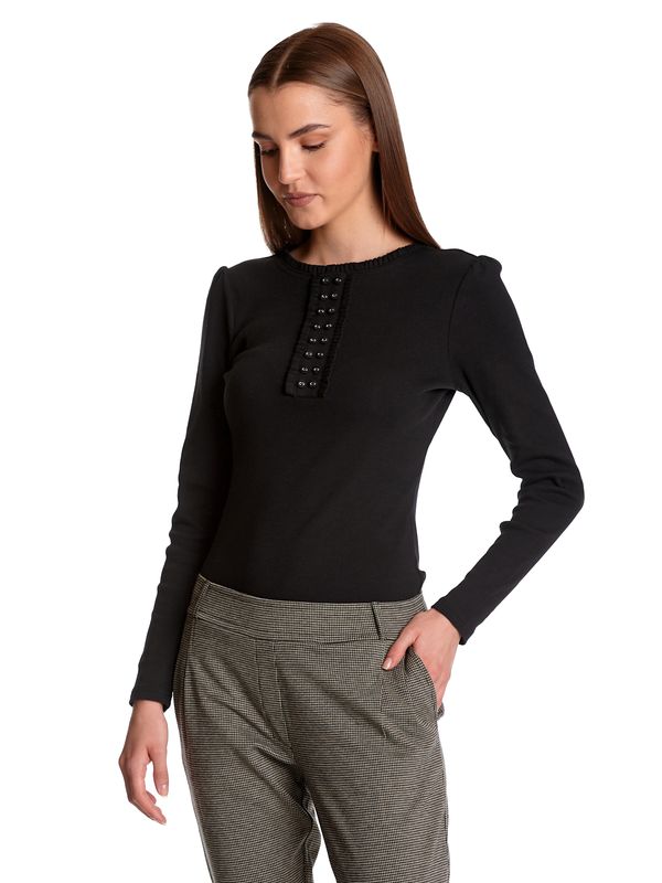 Nastrovje Potsdam Vive Maria Chelsea Damen Langarmshirt schwarz Super Sparpreis
