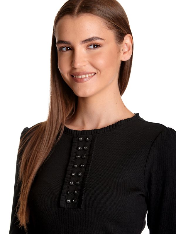 Nastrovje Potsdam Vive Maria Chelsea Damen Langarmshirt schwarz Super Sparpreis