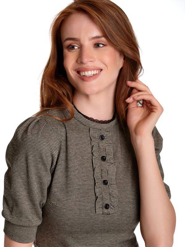 Nastrovje Potsdam Vive Maria Chelsea Damen Jerseykleid creme/schwarz Begrenzte Freigabe