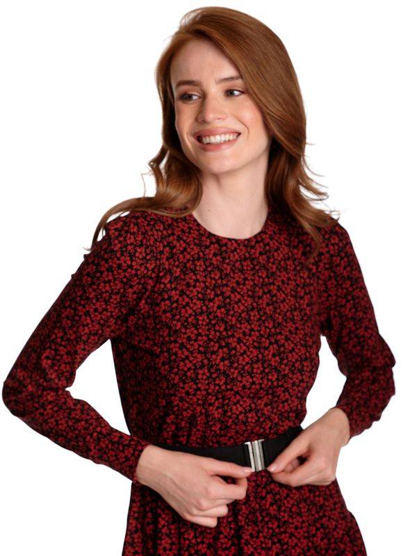 Nastrovje Potsdam Vive Maria Swinging Passion Damen A-Linien-Kleid schwarz allover Sonderangebot der Fabrik