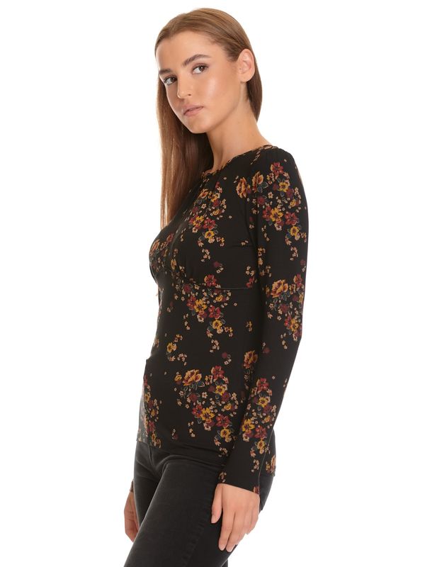 Nastrovje Potsdam Vive Maria Diary Girl Damen Langarmshirt schwarz allover 50% Rabatt mit kostenlosem Versand