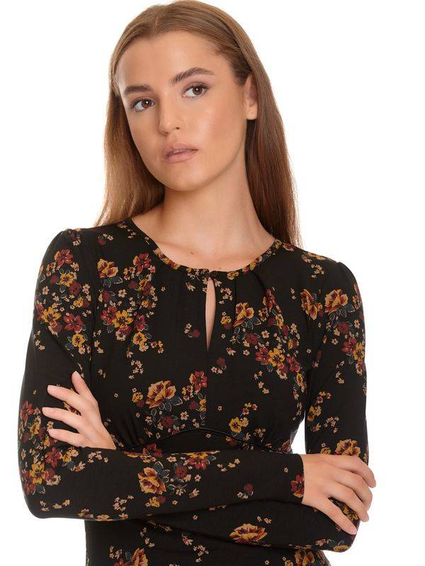 Nastrovje Potsdam Vive Maria Diary Girl Damen Langarmshirt schwarz allover 50% Rabatt mit kostenlosem Versand