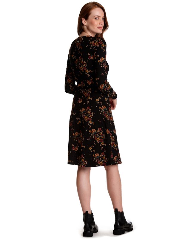 Nastrovje Potsdam Vive Maria My Diary Flower Damen A-Linien-Kleid schwarz allover Clearance-Verkauf