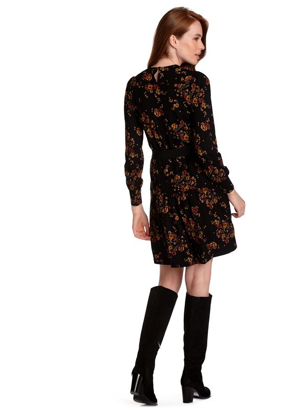 Nastrovje Potsdam Vive Maria Diary Girl Damen A-Linien-Kleid schwarz allover Fabrikladen