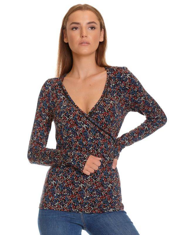 Nastrovje Potsdam Vive Maria Amelie Damen Langarmshirt schwarz allover Angebote