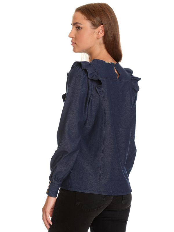 Nastrovje Potsdam Vive Maria Nevada Denim Damen Shirtbluse blau Günstiger Verkauf