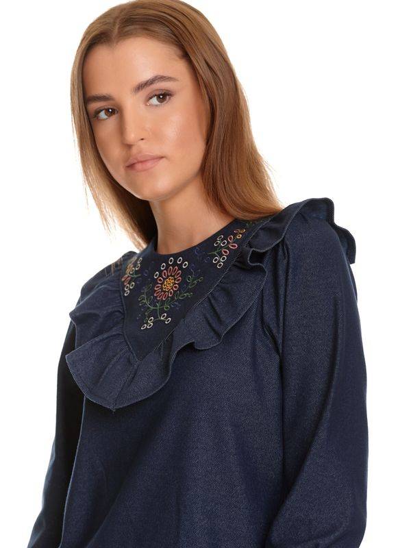Nastrovje Potsdam Vive Maria Nevada Denim Damen Shirtbluse blau Günstiger Verkauf