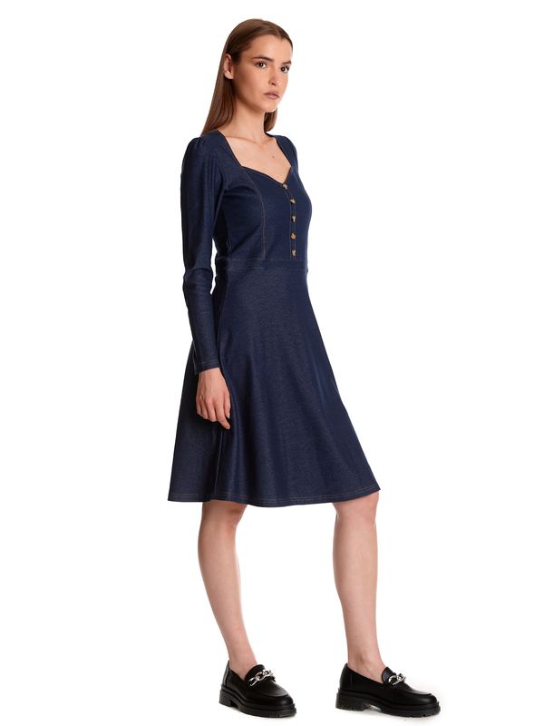 Nastrovje Potsdam Vive Maria Nevada Girl Denim Damen A-Linien-Kleid blau Meist gekauft