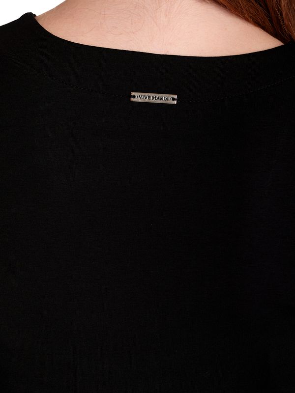 Nastrovje Potsdam Vive Maria Poetry Girl Damen A-Linien-Kleid schwarz allover Limitierter Zeitrabatt