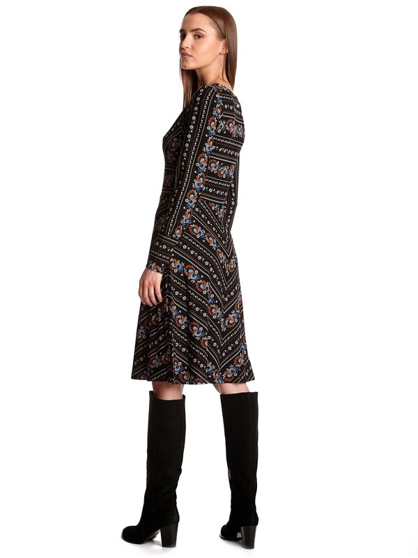 Nastrovje Potsdam Vive Maria Poetry Flower Damen A-Linien-Kleid schwarz allover Fabrik Onlineshop