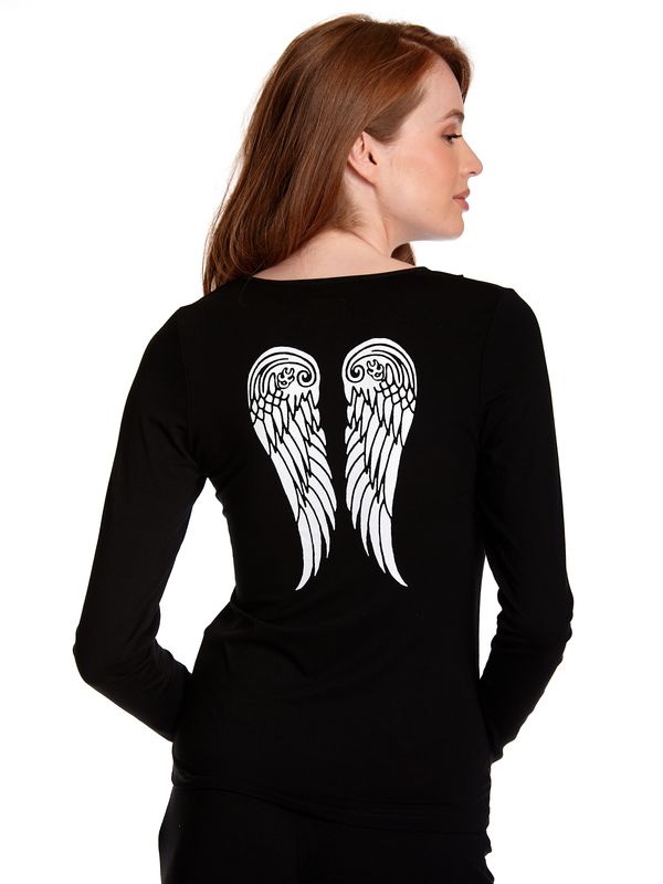 Nastrovje Potsdam Vive Maria Fly With Me Damen Pyjama schwarz Begrenztes Angebot