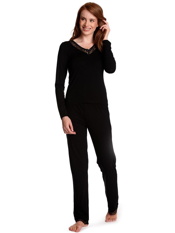 Nastrovje Potsdam Vive Maria Fly With Me Damen Pyjama schwarz Begrenztes Angebot