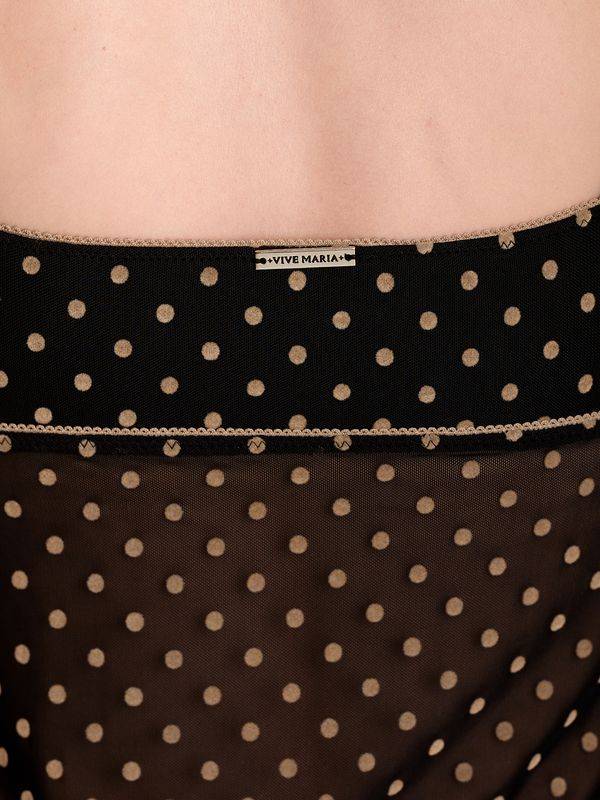 Nastrovje Potsdam Vive Maria Montmarte Damen Wäscheset: Top mit Slip schwarz allover Preisnachlass