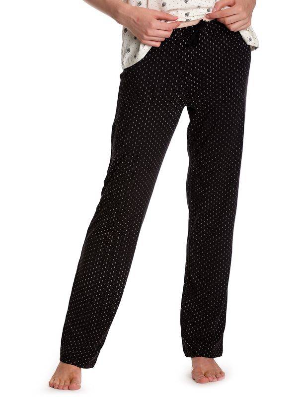 Nastrovje Potsdam Vive Maria Bisou Pour Toi Damen Pyjama creme allover/schwarz allover Muttertagsangebot