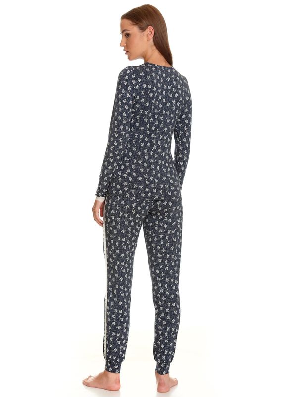 Nastrovje Potsdam Vive Maria Blooming Stars Damen Pyjama blau allover Valentinstagsangebot