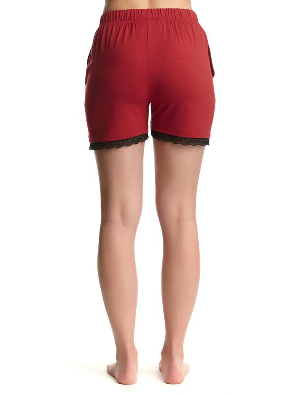 Nastrovje Potsdam Vive Maria Lovely Dream Damen Schlafhose rot Räumungsverkauf