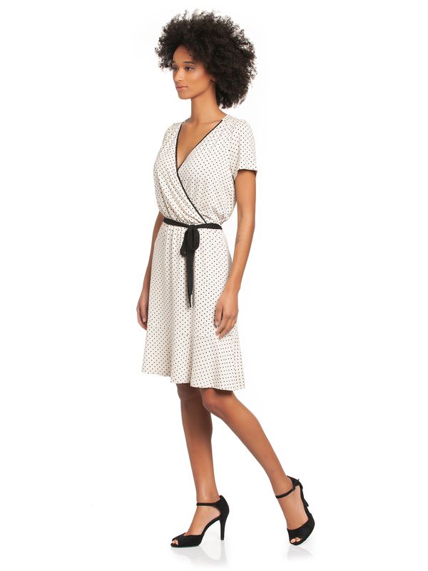 Nastrovje Potsdam Vive Maria Chicago Downtown Damen A-Linien-Kleid creme/allover Riesige Ersparnisse
