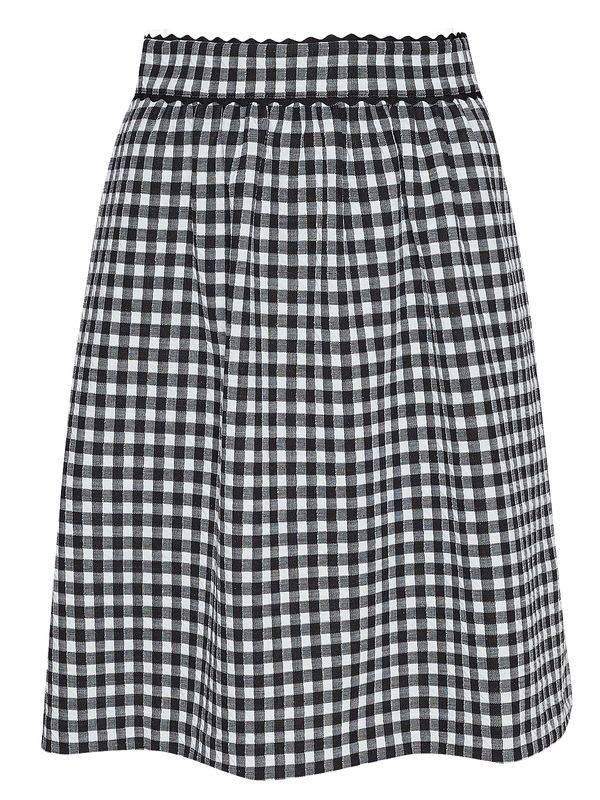 Nastrovje Potsdam Vive Maria Sweet Vichy Damen A-Linien-Rock schwarz/creme VIP-Rabatte
