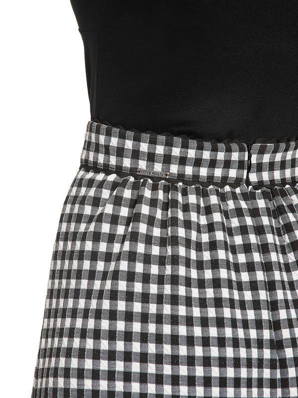 Nastrovje Potsdam Vive Maria Sweet Vichy Damen A-Linien-Rock schwarz/creme VIP-Rabatte