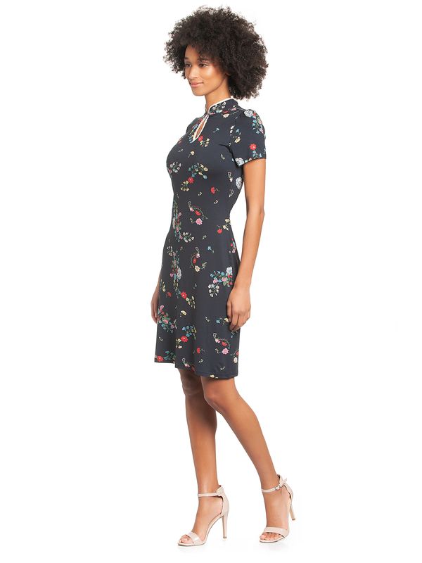 Nastrovje Potsdam Vive Maria Dancing Asia Damen Druckkleid dunkelmarine allover Wochenangebot