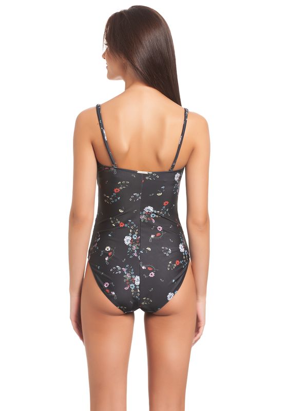 Nastrovje Potsdam Vive Maria Dancing Flower Damen Badeanzug schwarz allover Kostenlose Rückgabe