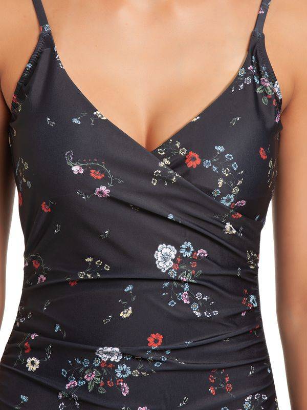 Nastrovje Potsdam Vive Maria Dancing Flower Damen Badeanzug schwarz allover Kostenlose Rückgabe