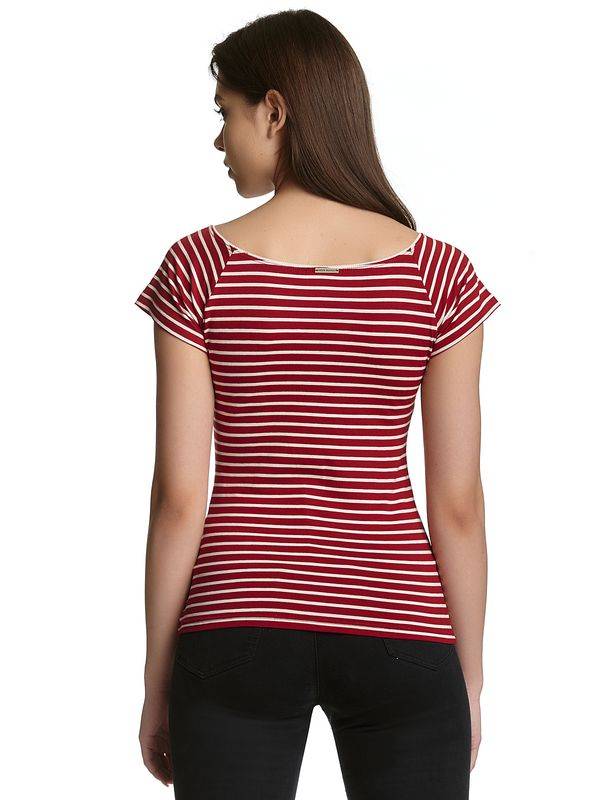 Nastrovje Potsdam Vive Maria My Capri Damen T-Shirt rot allover Zeitbegrenzte Promotion